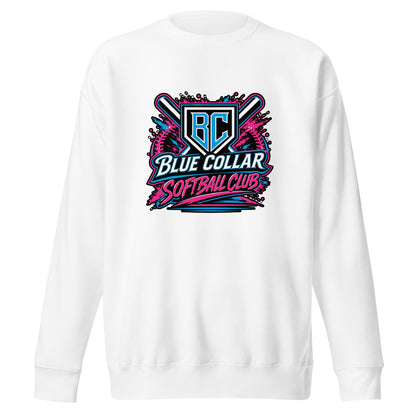 Performance | Crewneck | Blue Collar Softball 2034 | Athletics Logo