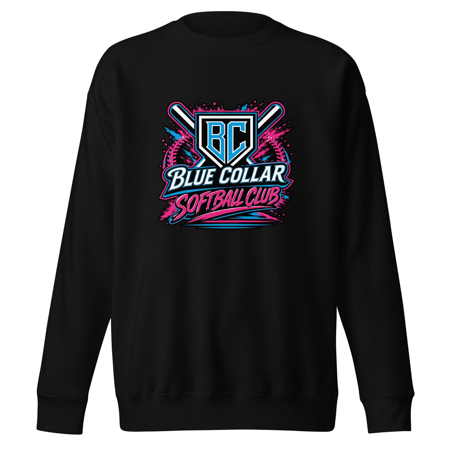 Performance | Crewneck | Blue Collar Softball 2034 | Athletics Logo
