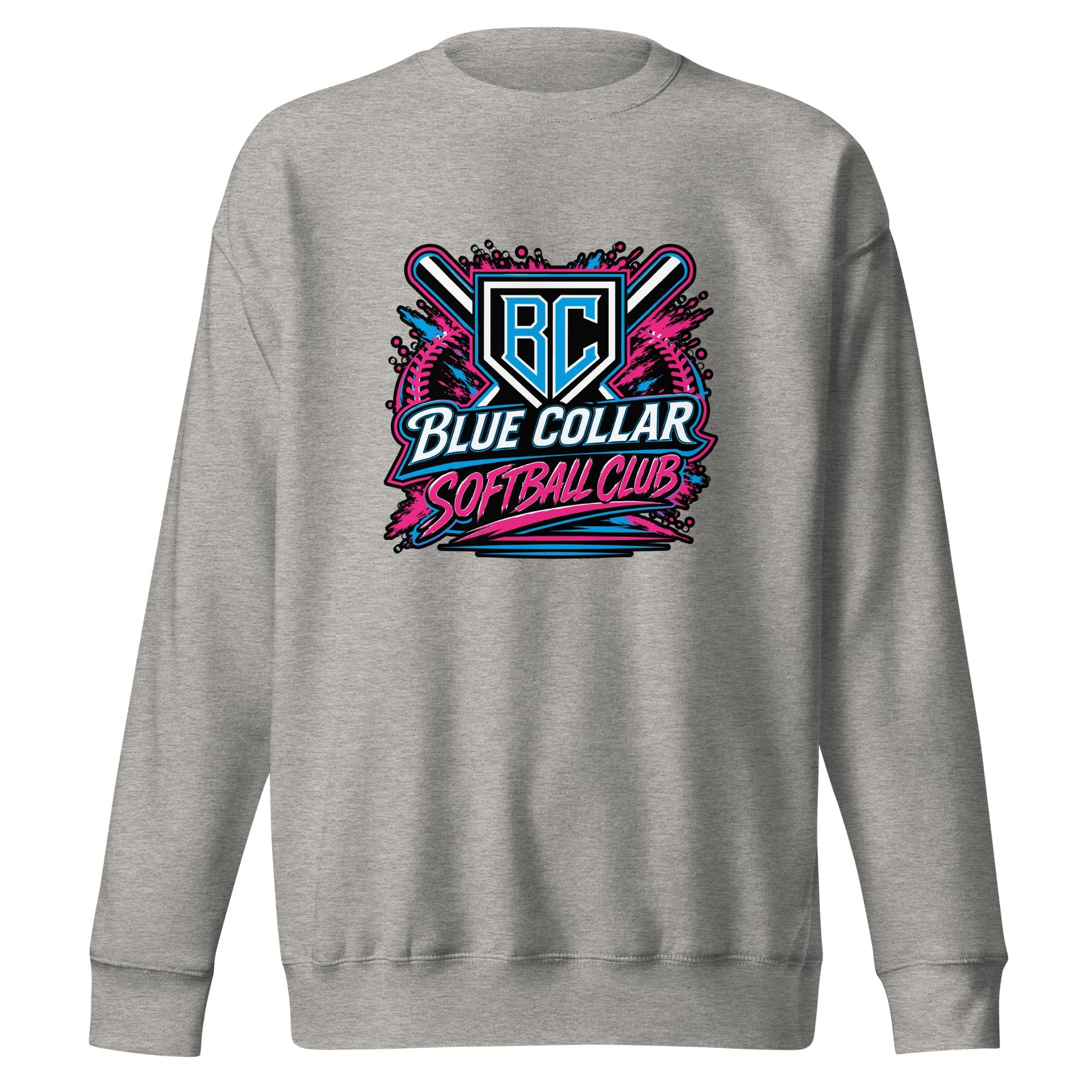 Performance | Crewneck | Blue Collar Softball 2034 | Athletics Logo