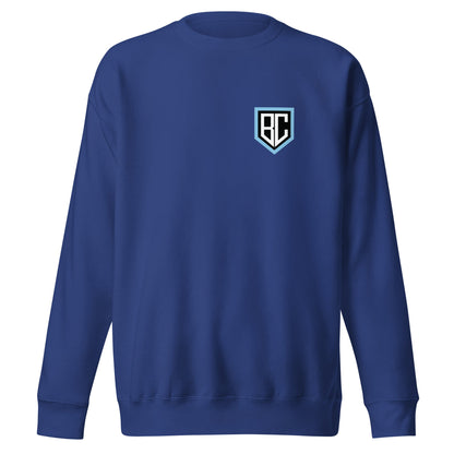 Performance | Crewneck | Blue Collar Softball 2034 | Emblem Logo