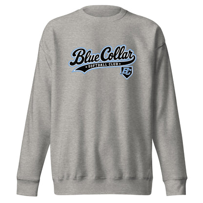 Performance | Crewneck | Blue Collar Softball 2034 | Foundry Logo
