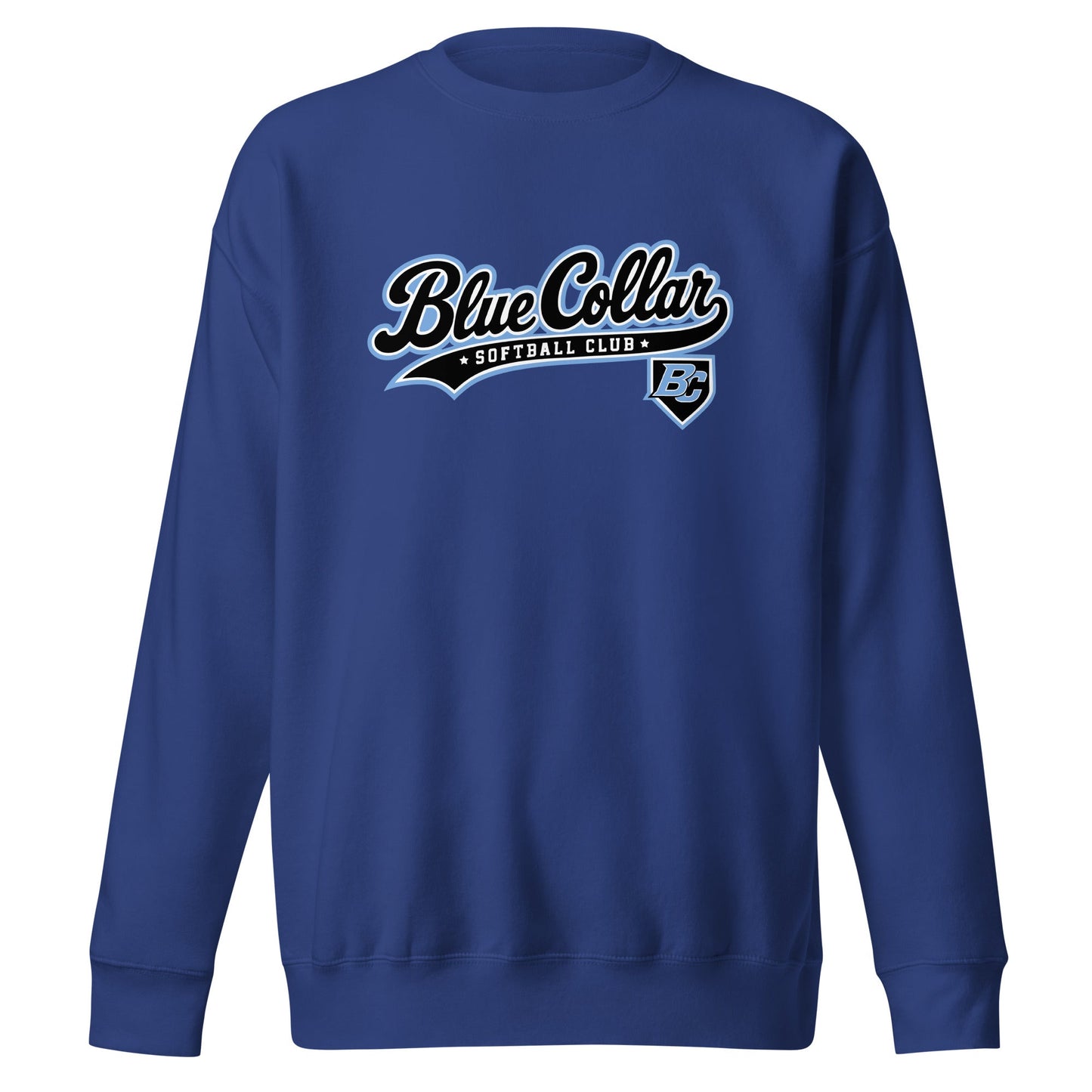 Performance | Crewneck | Blue Collar Softball 2034 | Foundry Logo