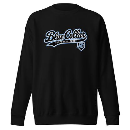Performance | Crewneck | Blue Collar Softball 2034 | Foundry Logo