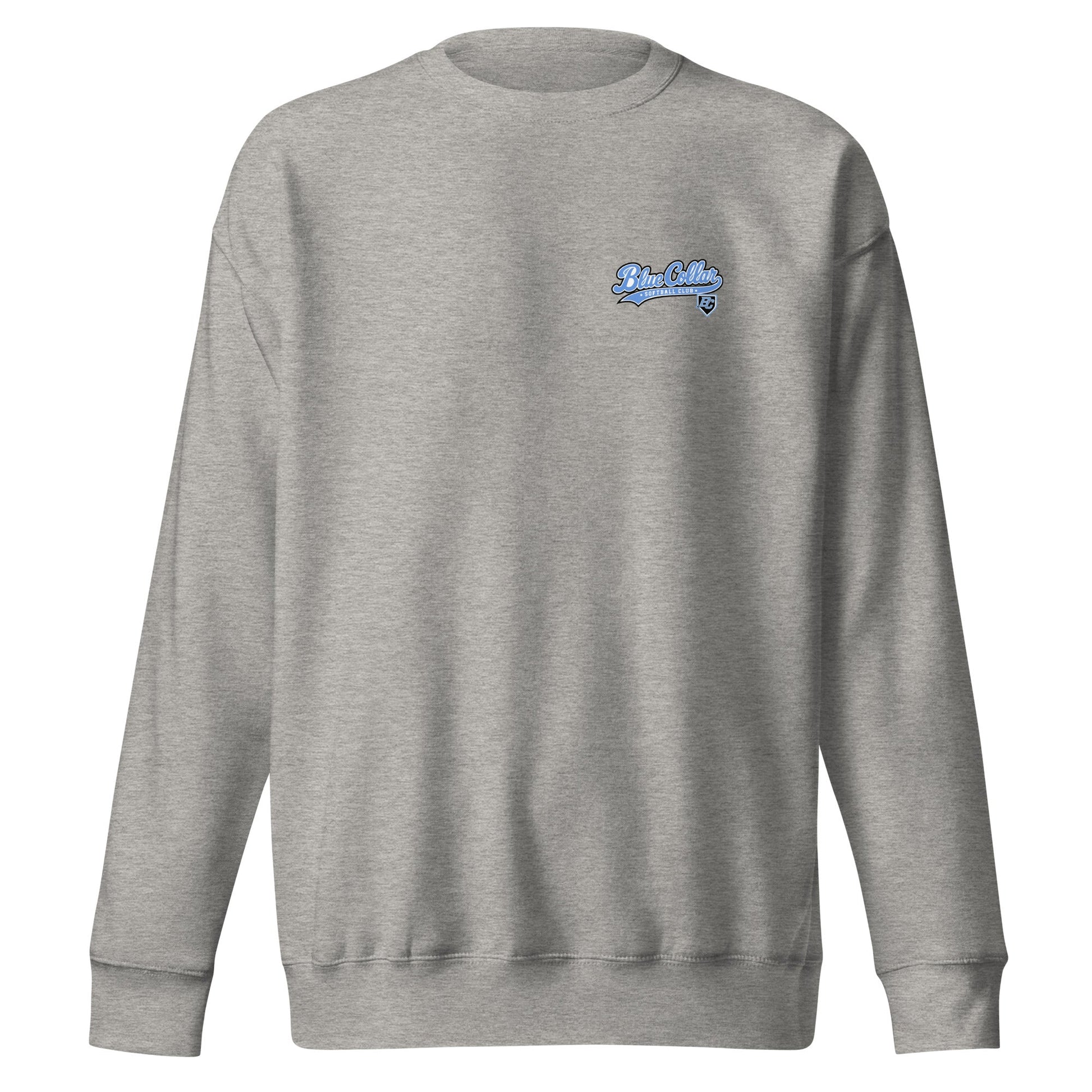 Performance | Crewneck | Blue Collar Softball 2034 | Ironclad Logo