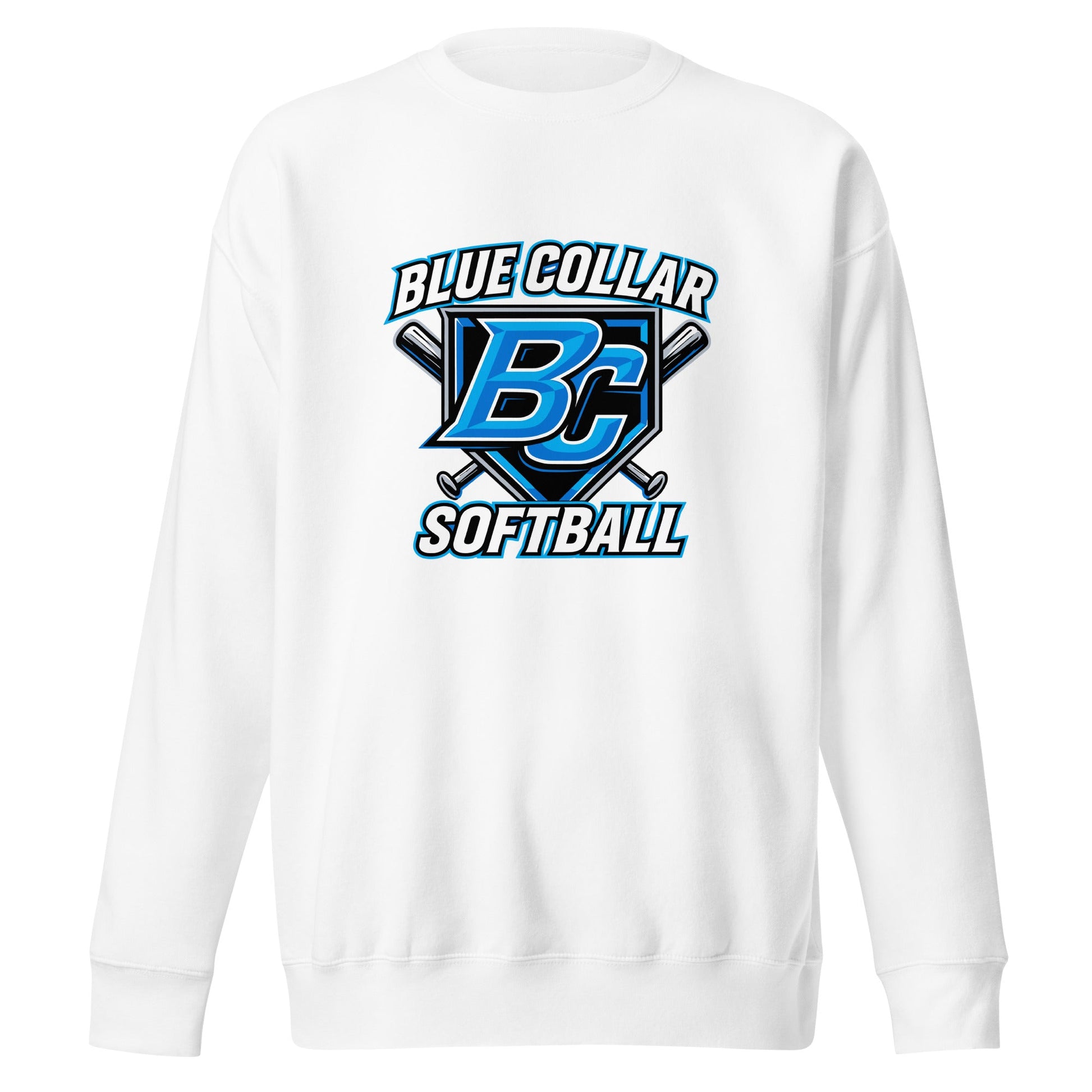 Performance | Crewneck | Blue Collar Softball 2034 | Shield Logo