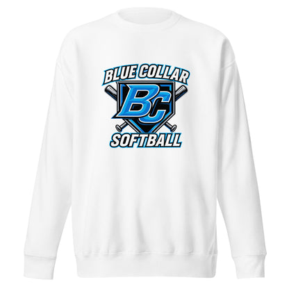Performance | Crewneck | Blue Collar Softball 2034 | Shield Logo