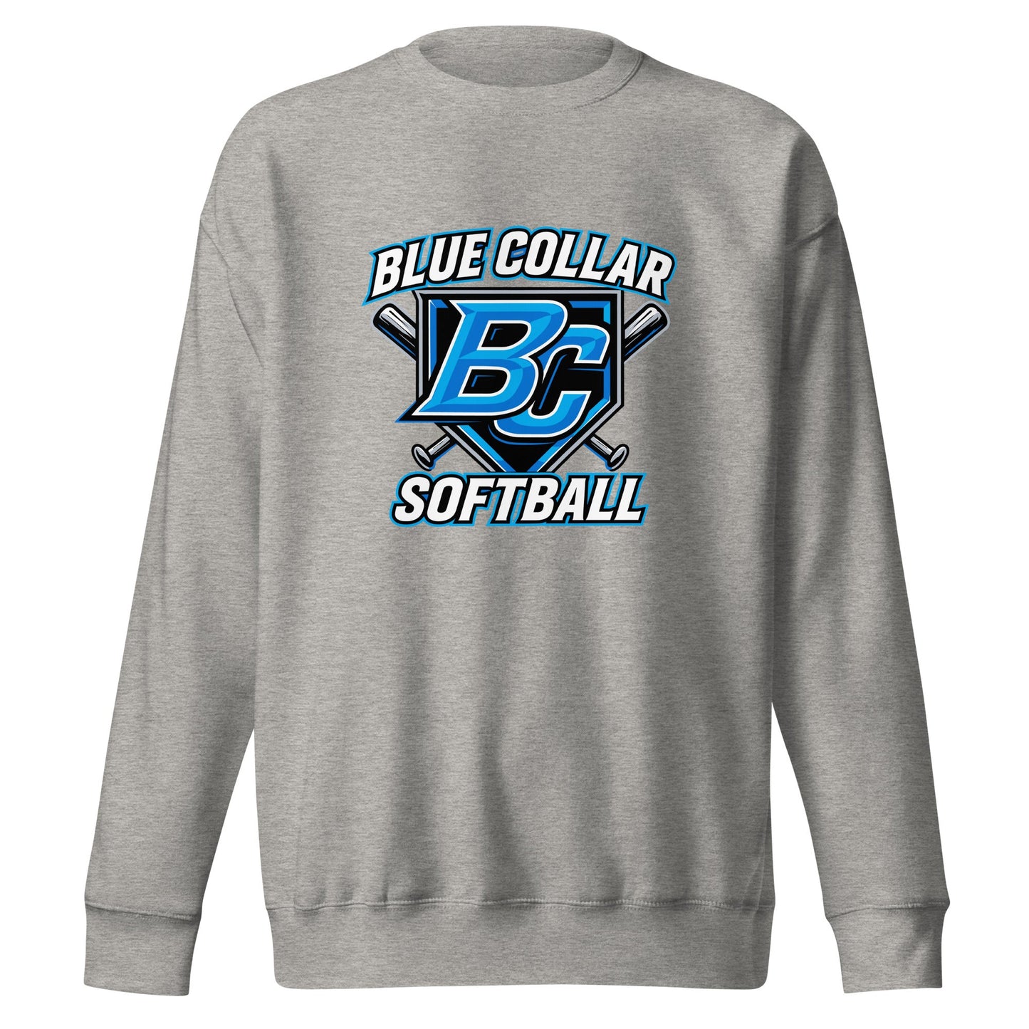 Performance | Crewneck | Blue Collar Softball 2034 | Shield Logo