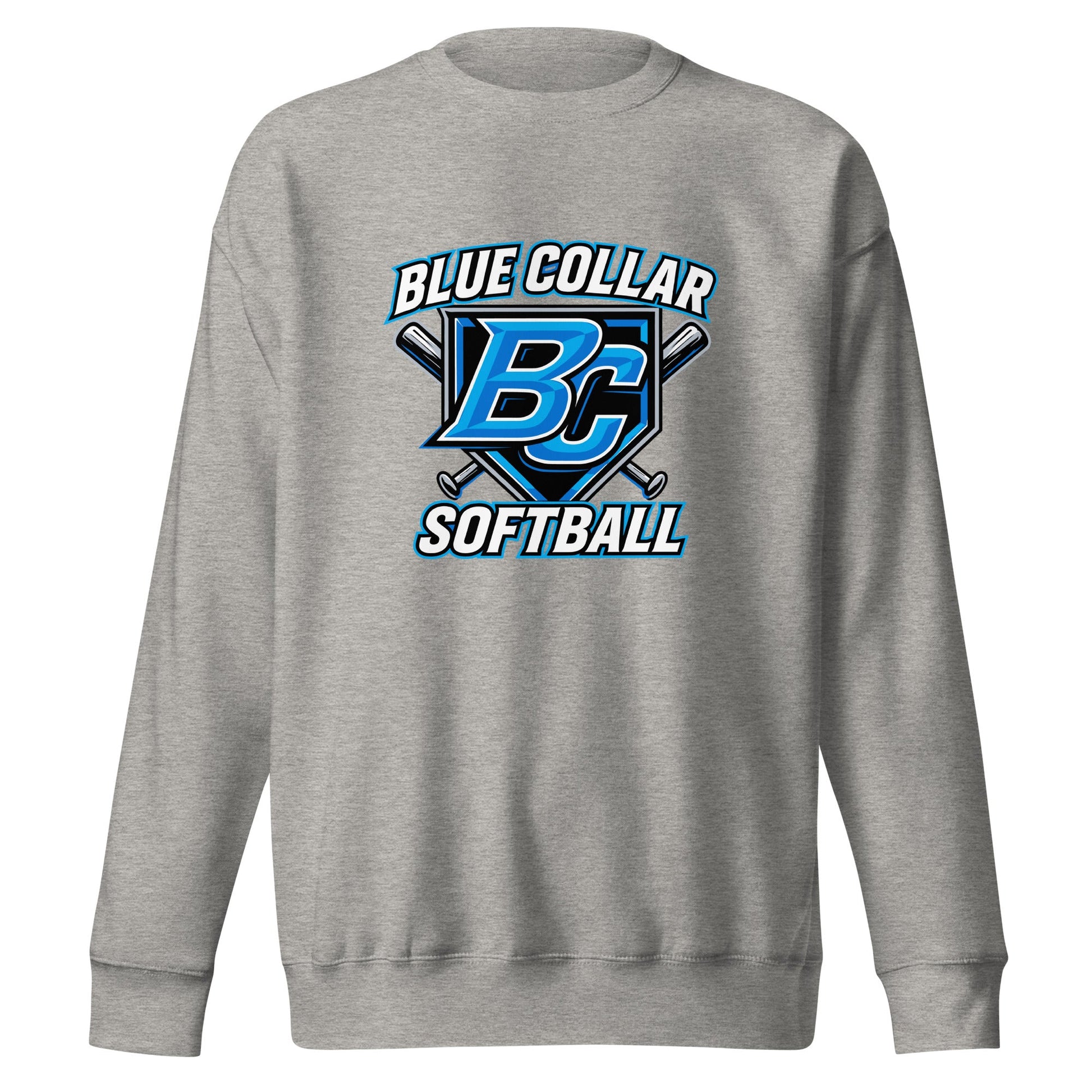Performance | Crewneck | Blue Collar Softball 2034 | Shield Logo
