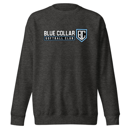 Performance | Crewneck | Blue Collar Softball 2034 | Vanguard Logo