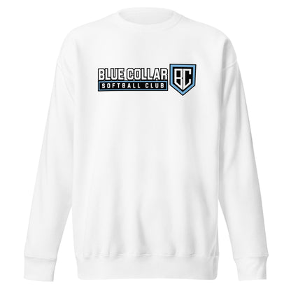 Performance | Crewneck | Blue Collar Softball 2034 | Vanguard Logo