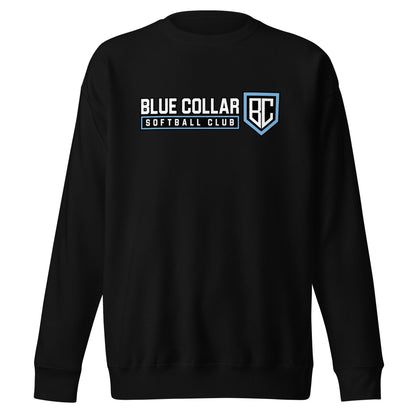 Performance | Crewneck | Blue Collar Softball 2034 | Vanguard Logo