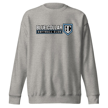 Performance | Crewneck | Blue Collar Softball 2034 | Vanguard Logo