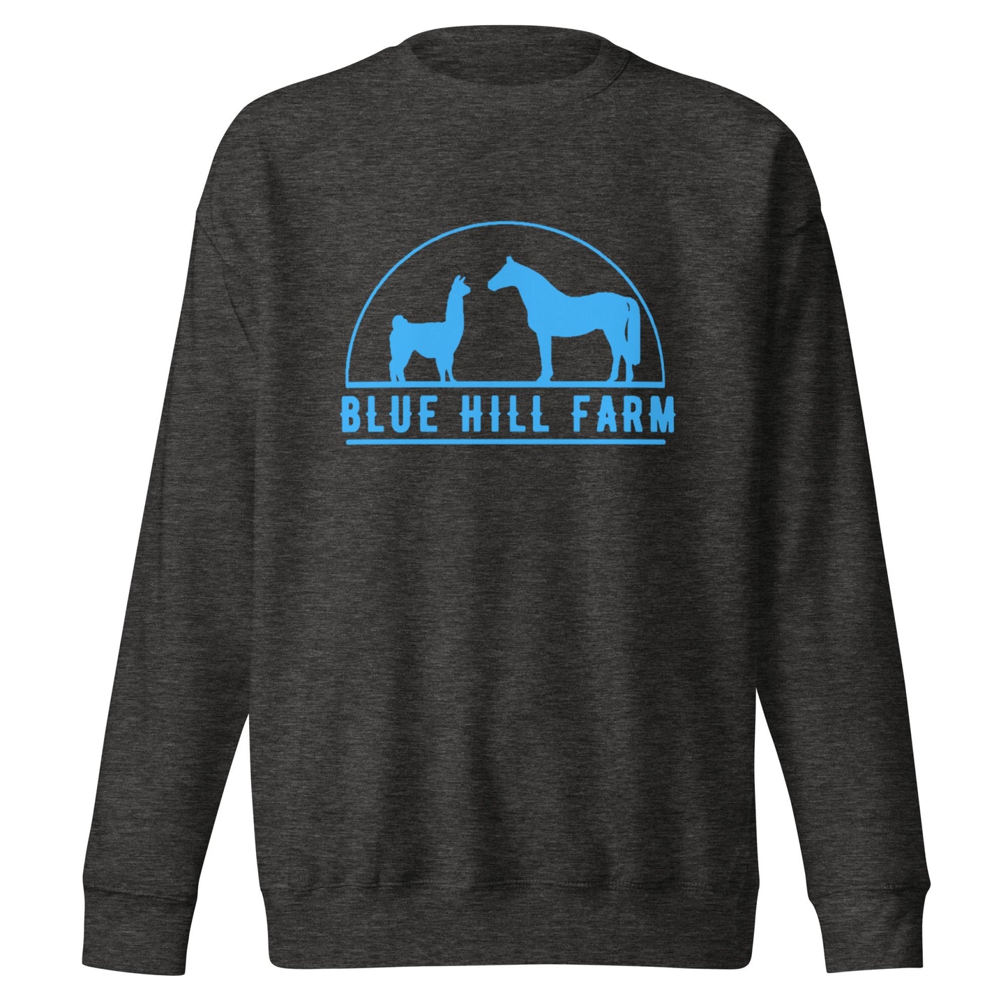 Performance | Crewneck | Blue Hill Farm | Emblem Logo