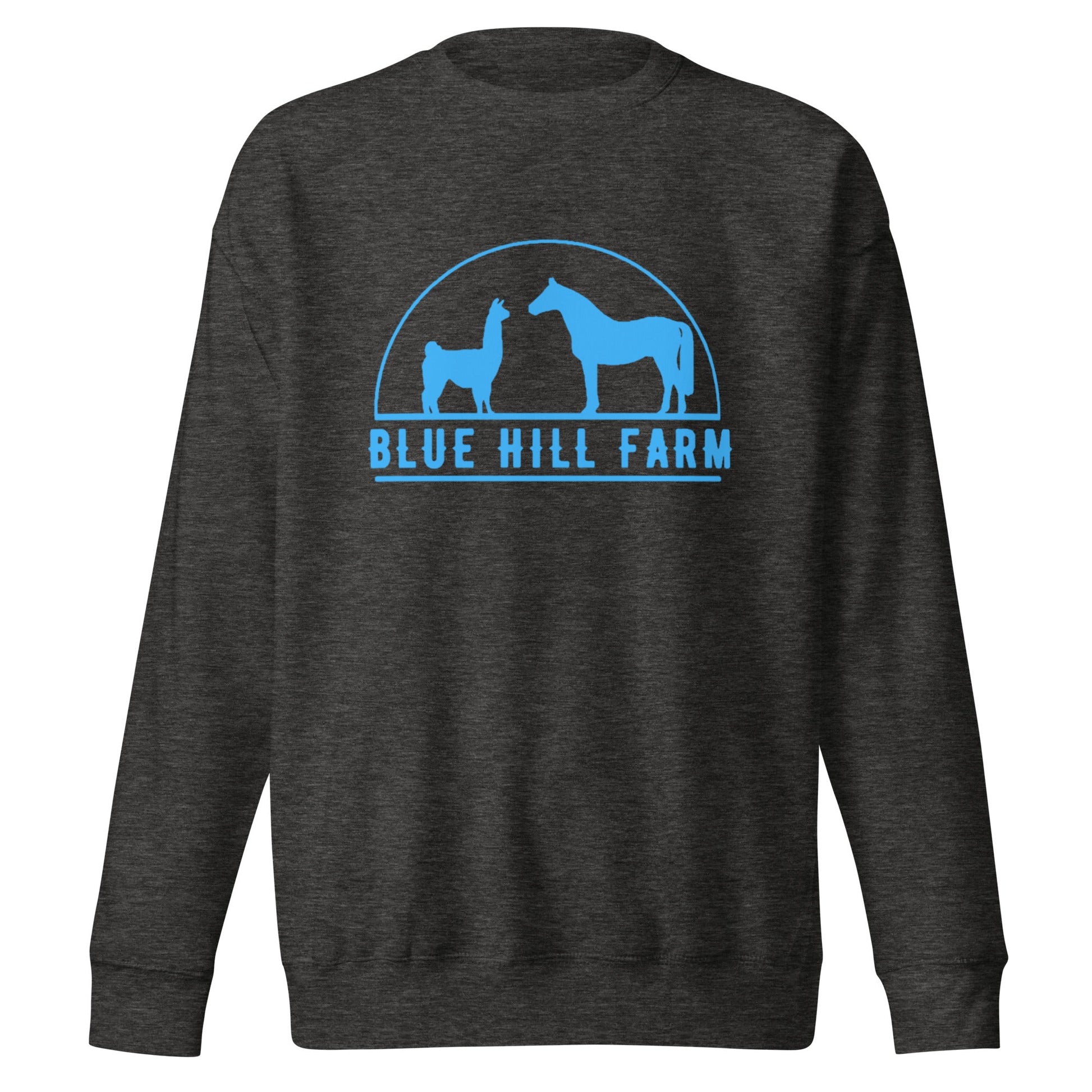 Performance | Crewneck | Blue Hill Farm | Emblem Logo