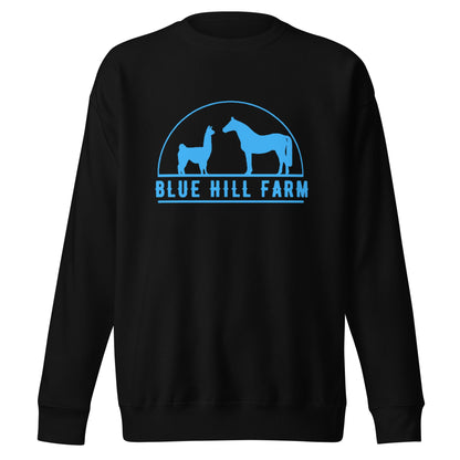 Performance | Crewneck | Blue Hill Farm | Emblem Logo