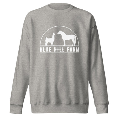 Performance | Crewneck | Blue Hill Farm | Ranch Logo
