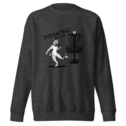 Performance | Crewneck | Bobcat DGC | Predator Disc Golf Logo