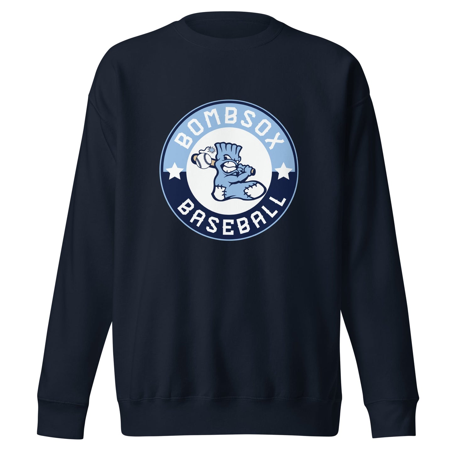Performance | Crewneck | BombSox Baseball | Badge Logo