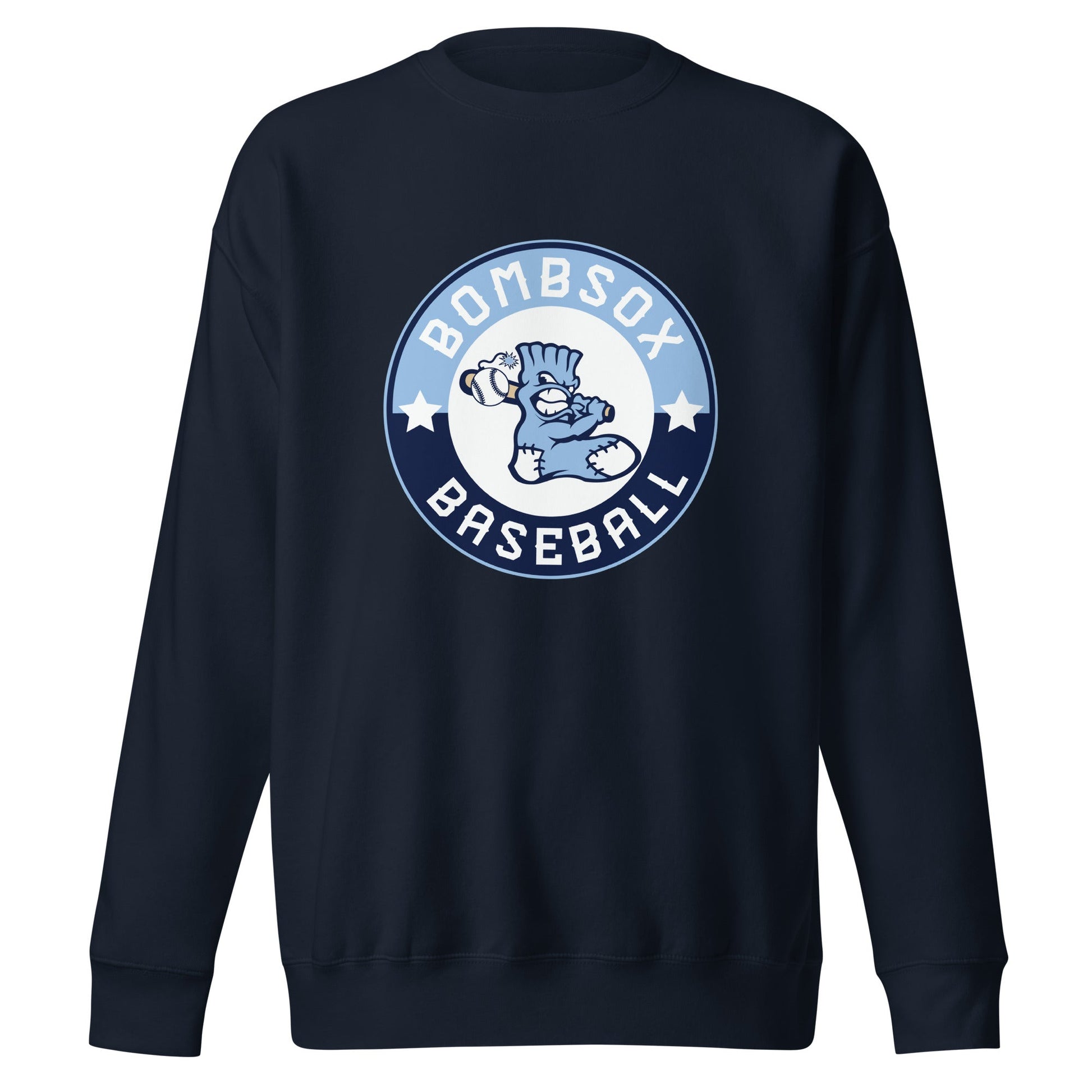 Performance | Crewneck | BombSox Baseball | Badge Logo