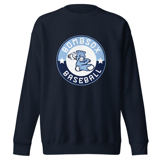 Performance | Crewneck | BombSox Baseball | Badge Logo