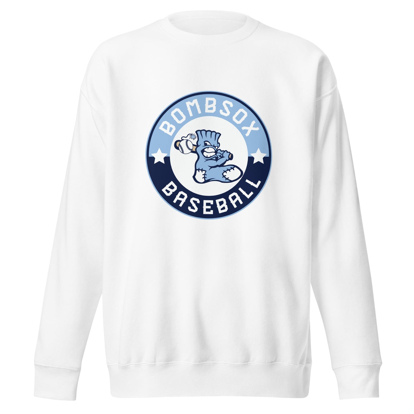 Performance | Crewneck | BombSox Baseball | Badge Logo