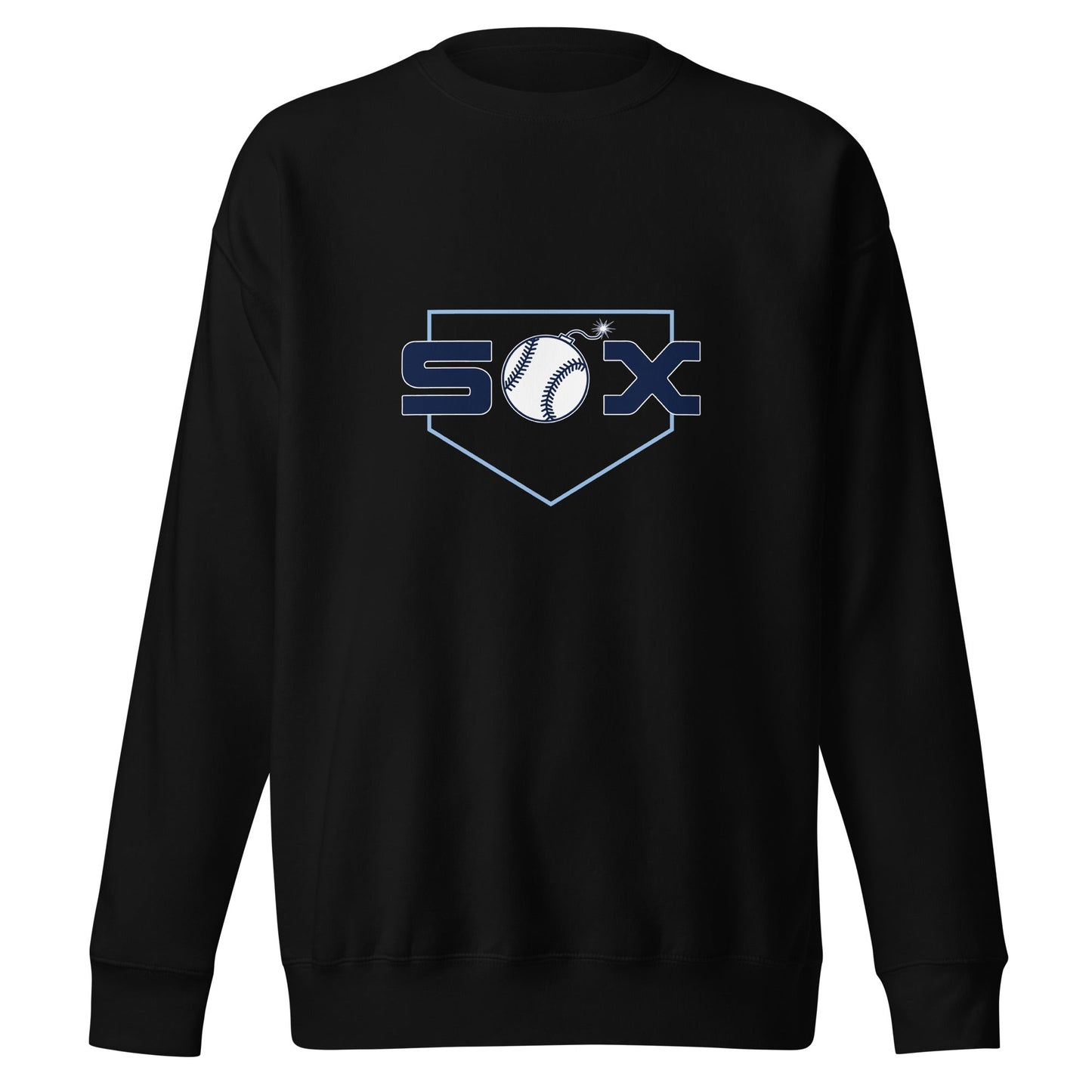 Performance | Crewneck | BombSox Baseball | Crest Logo