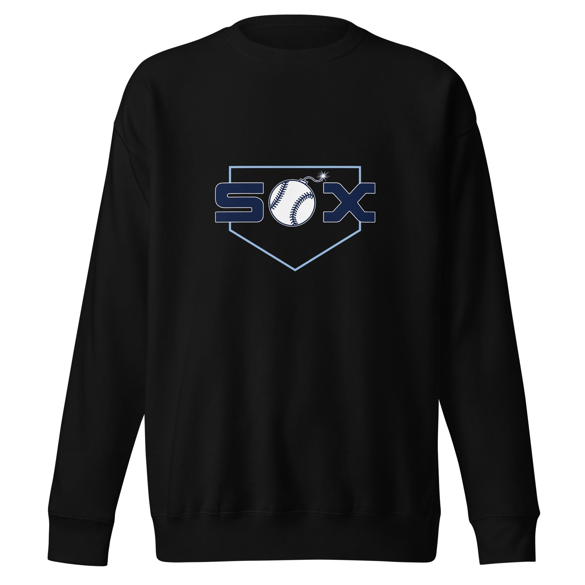 Performance | Crewneck | BombSox Baseball | Crest Logo
