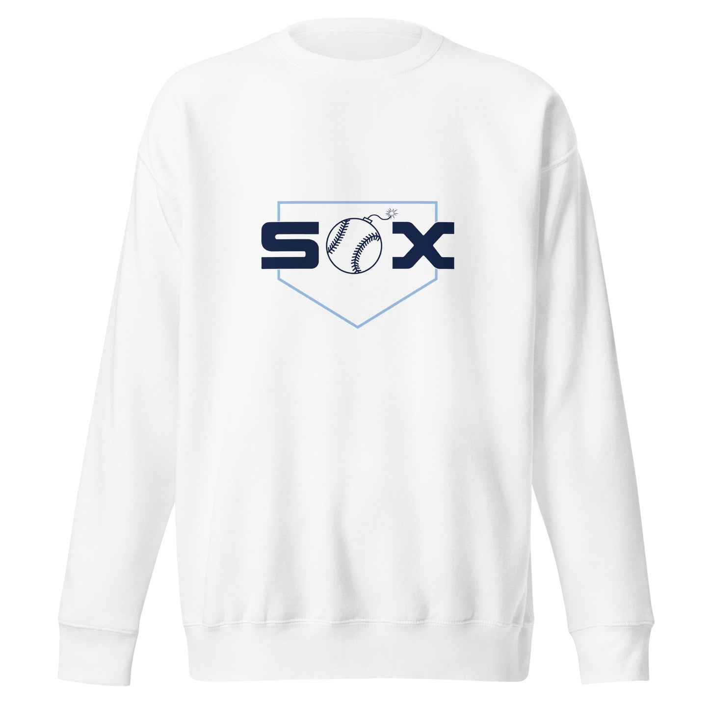 Performance | Crewneck | BombSox Baseball | Crest Logo