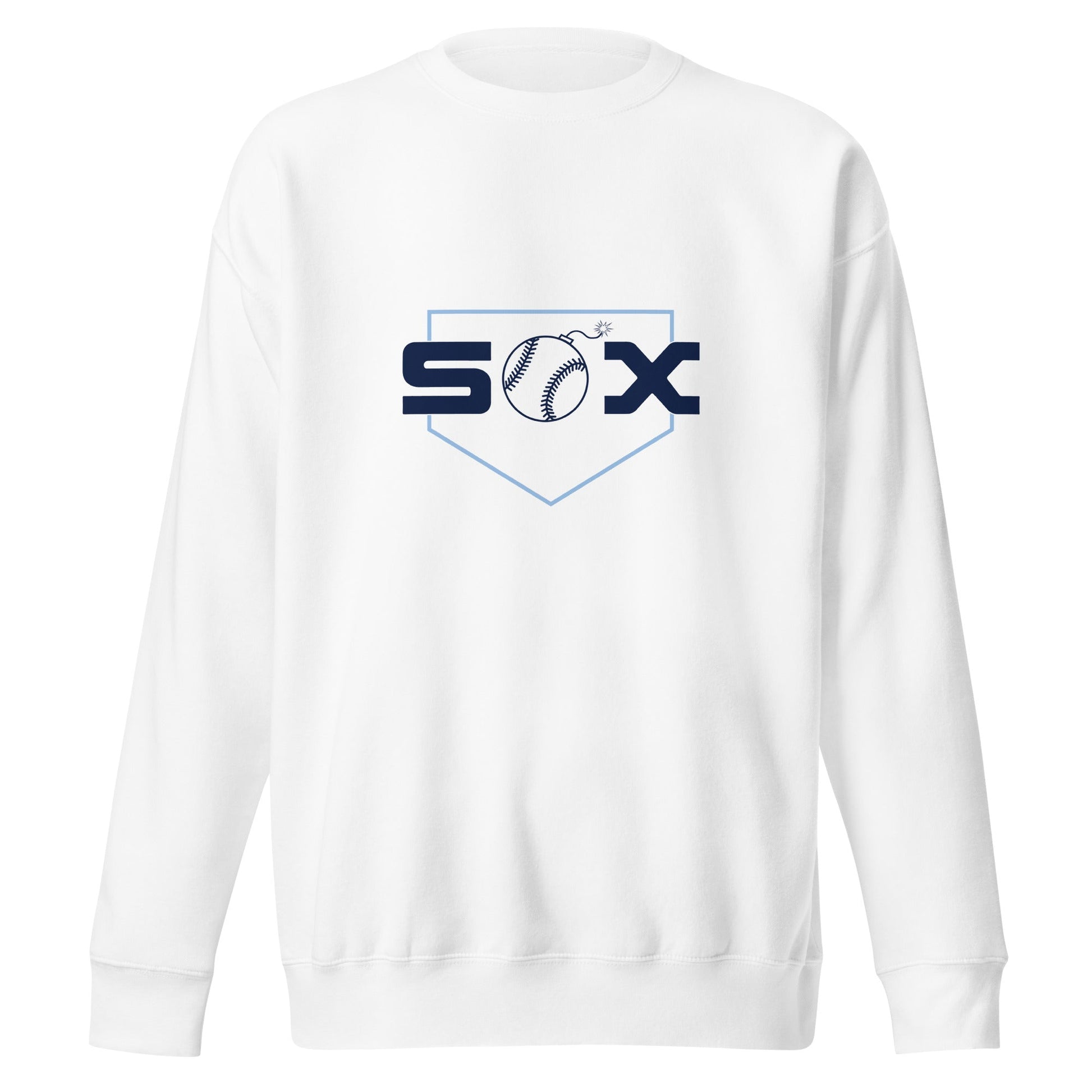 Performance | Crewneck | BombSox Baseball | Crest Logo