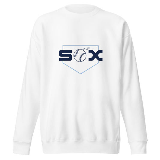 Performance | Crewneck | BombSox Baseball | Crest Logo
