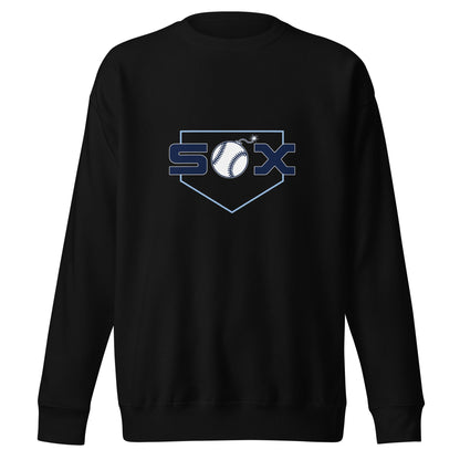 Performance | Crewneck | BombSox Baseball | Crest Logo