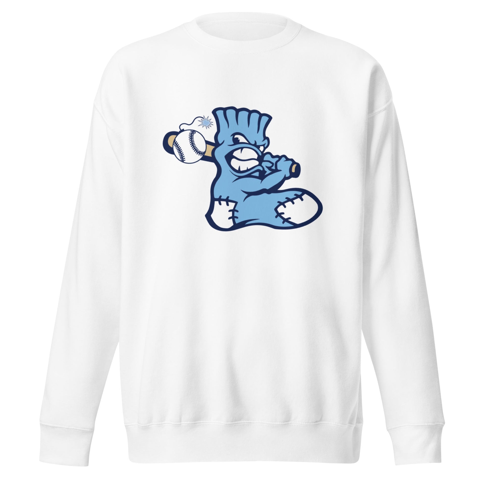 Performance | Crewneck | BombSox Baseball | Mascot Logo