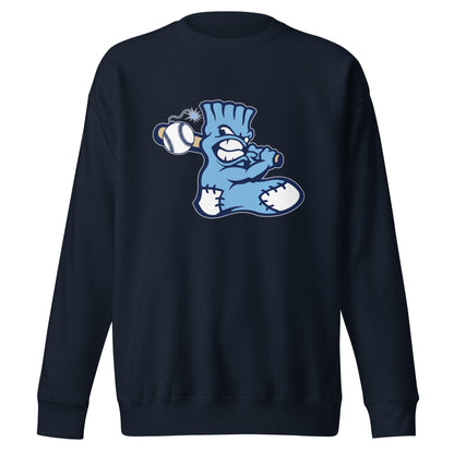 Performance | Crewneck | BombSox Baseball | Mascot Logo