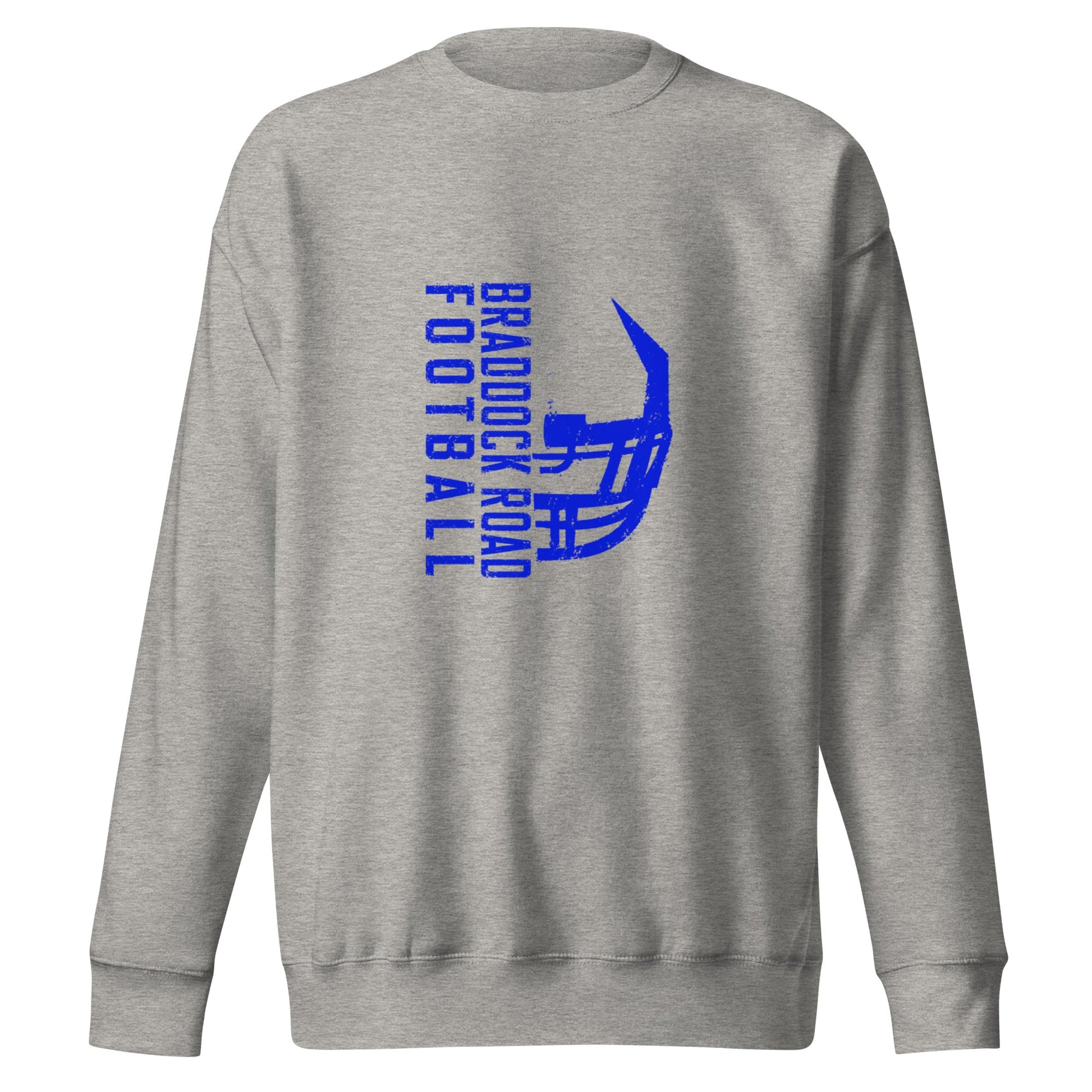 Performance | Crewneck | Braddock Road Football | Sideline Vertical Logo
