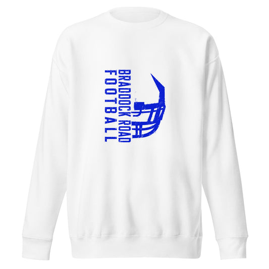 Performance | Crewneck | Braddock Road Football | Sideline Vertical Logo