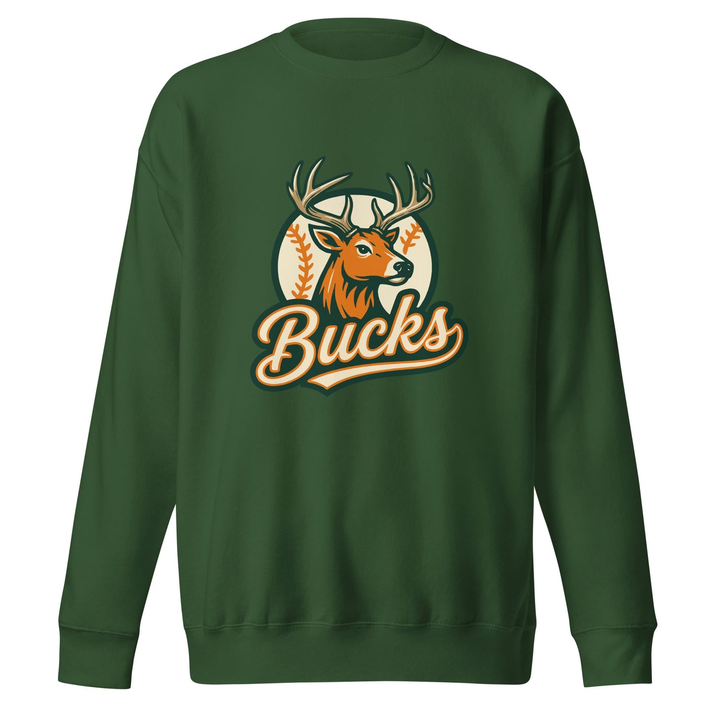 Performance | Crewneck | Brandon Bucks | Vanguard Athletics Logo