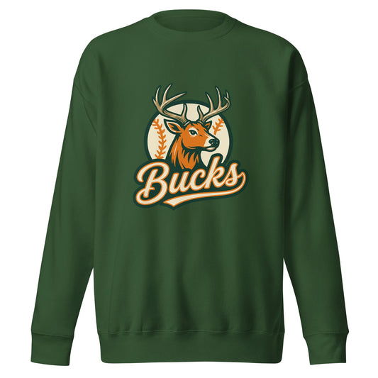 Performance | Crewneck | Brandon Bucks | Vanguard Athletics Logo
