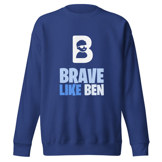 Performance | Crewneck | Brave Like Ben | Braveheart Logo