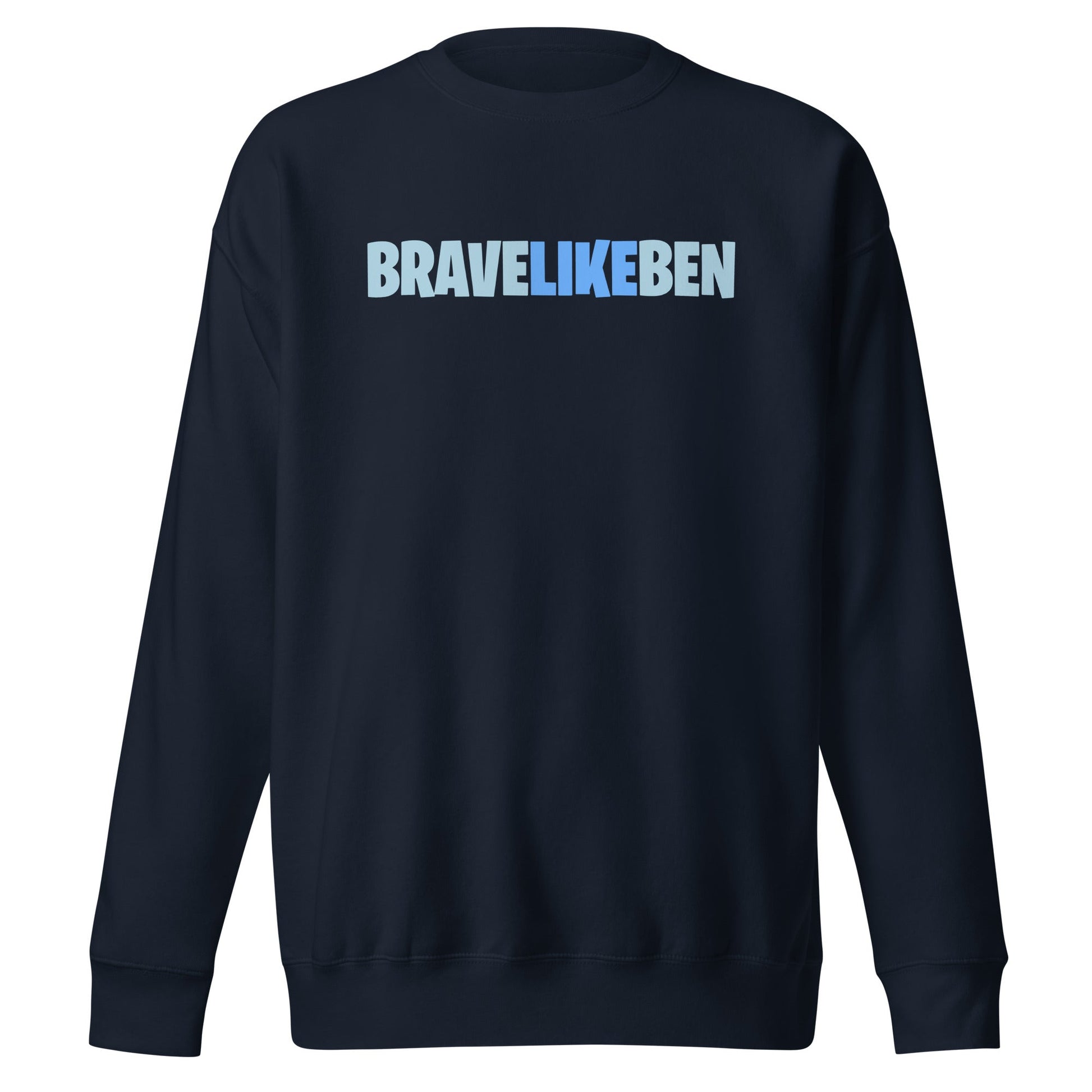 Performance | Crewneck | Brave Like Ben | Wordmark Logo