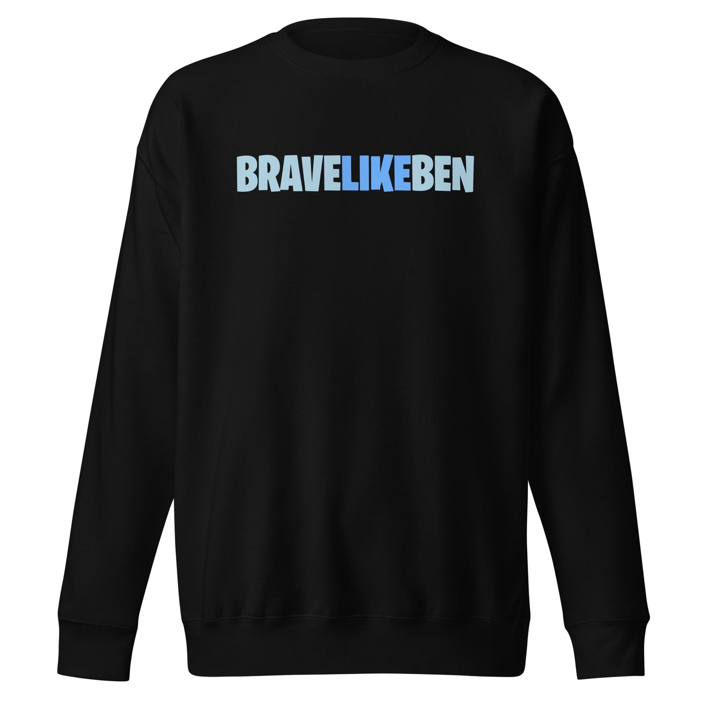 Performance | Crewneck | Brave Like Ben | Wordmark Logo
