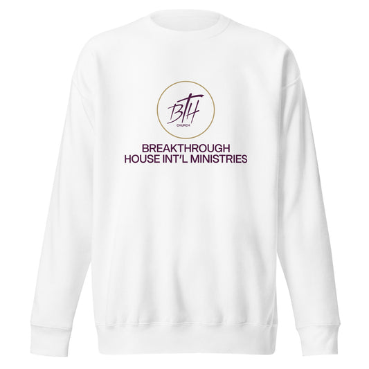 Performance | Crewneck | Breakthrough House International Ministries | Crest Logo