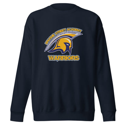Performance | Crewneck | Broome Street Academy | Helmet Logo