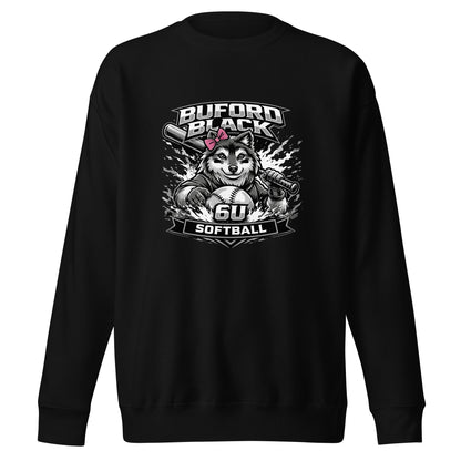 Performance | Crewneck | Buford Black 6U