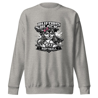 Performance | Crewneck | Buford Black 6U