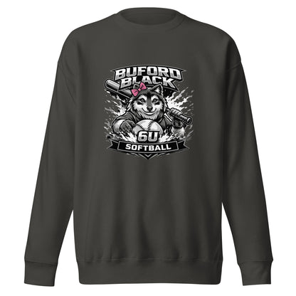 Performance | Crewneck | Buford Black 6U