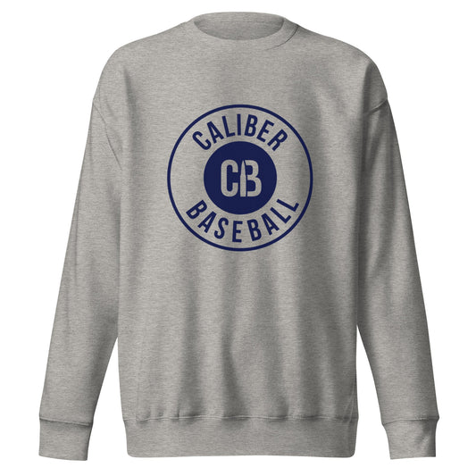 Performance | Crewneck | Caliber Baseball | Badge Logo