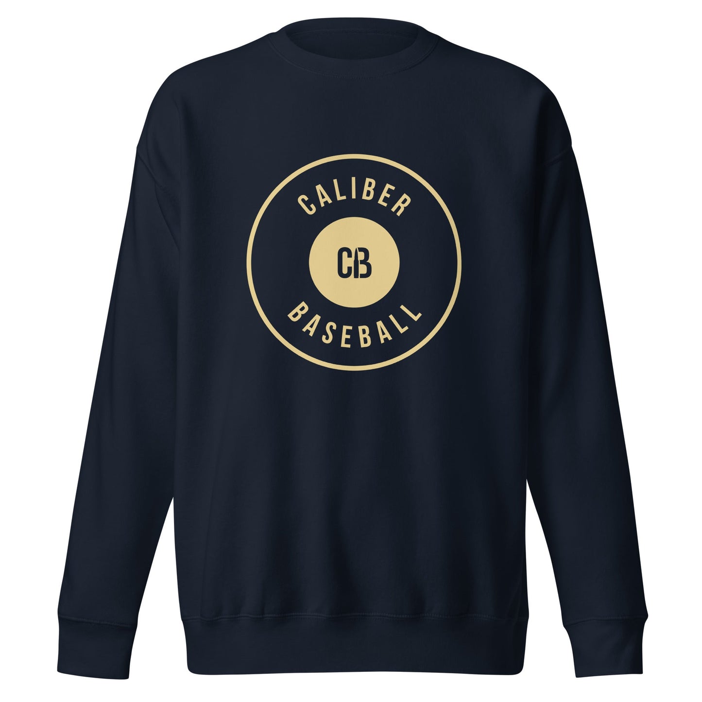 Performance | Crewneck | Caliber Baseball | Crest Logo