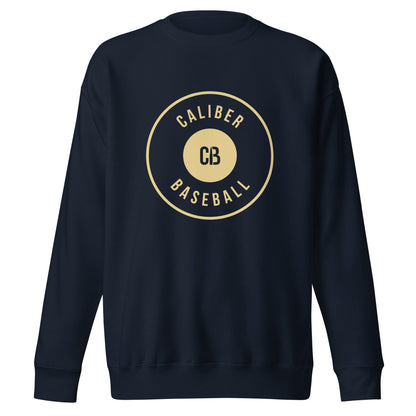 Performance | Crewneck | Caliber Baseball | Crest Logo