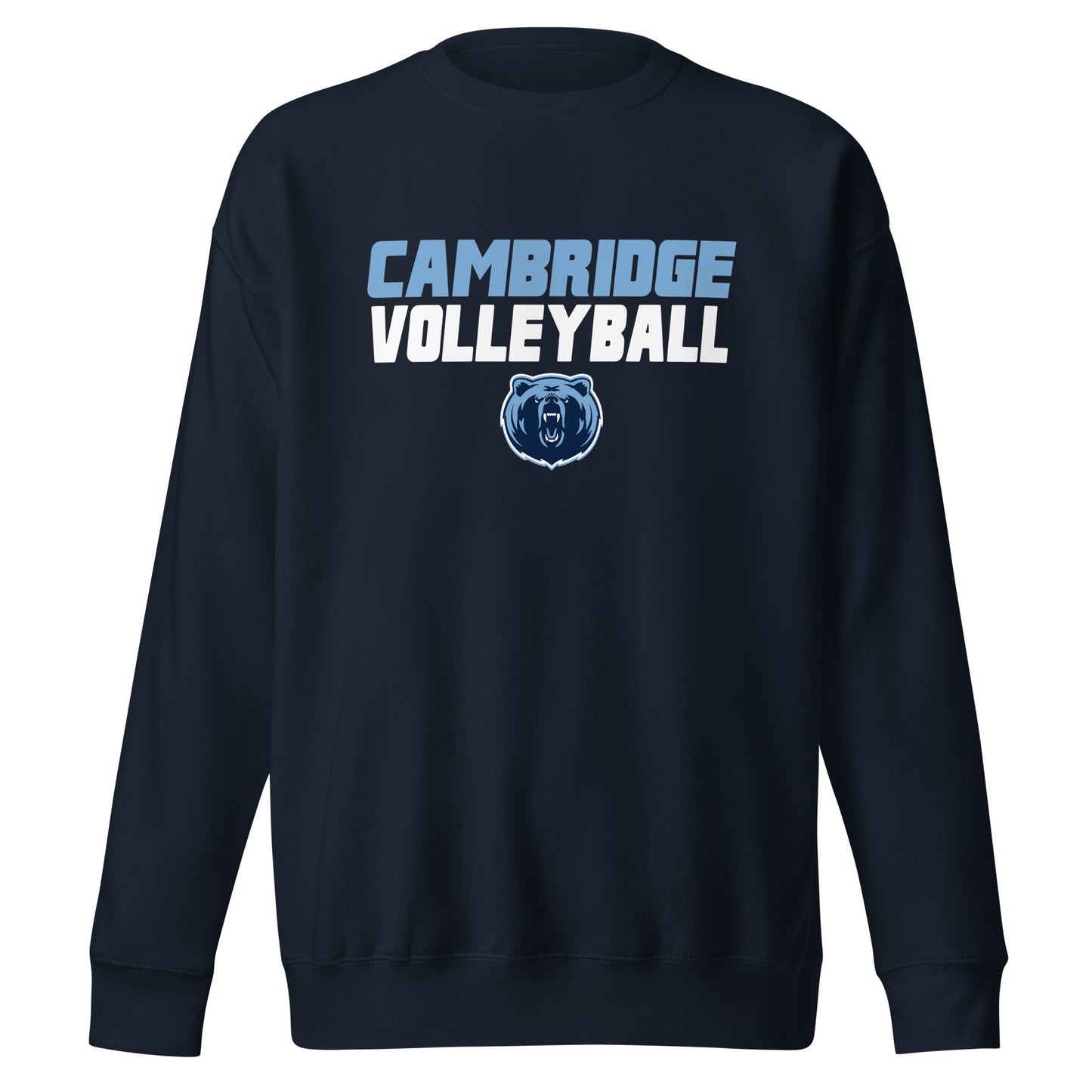 Performance | Crewneck | Cambridge Volleyball | Modern Logo