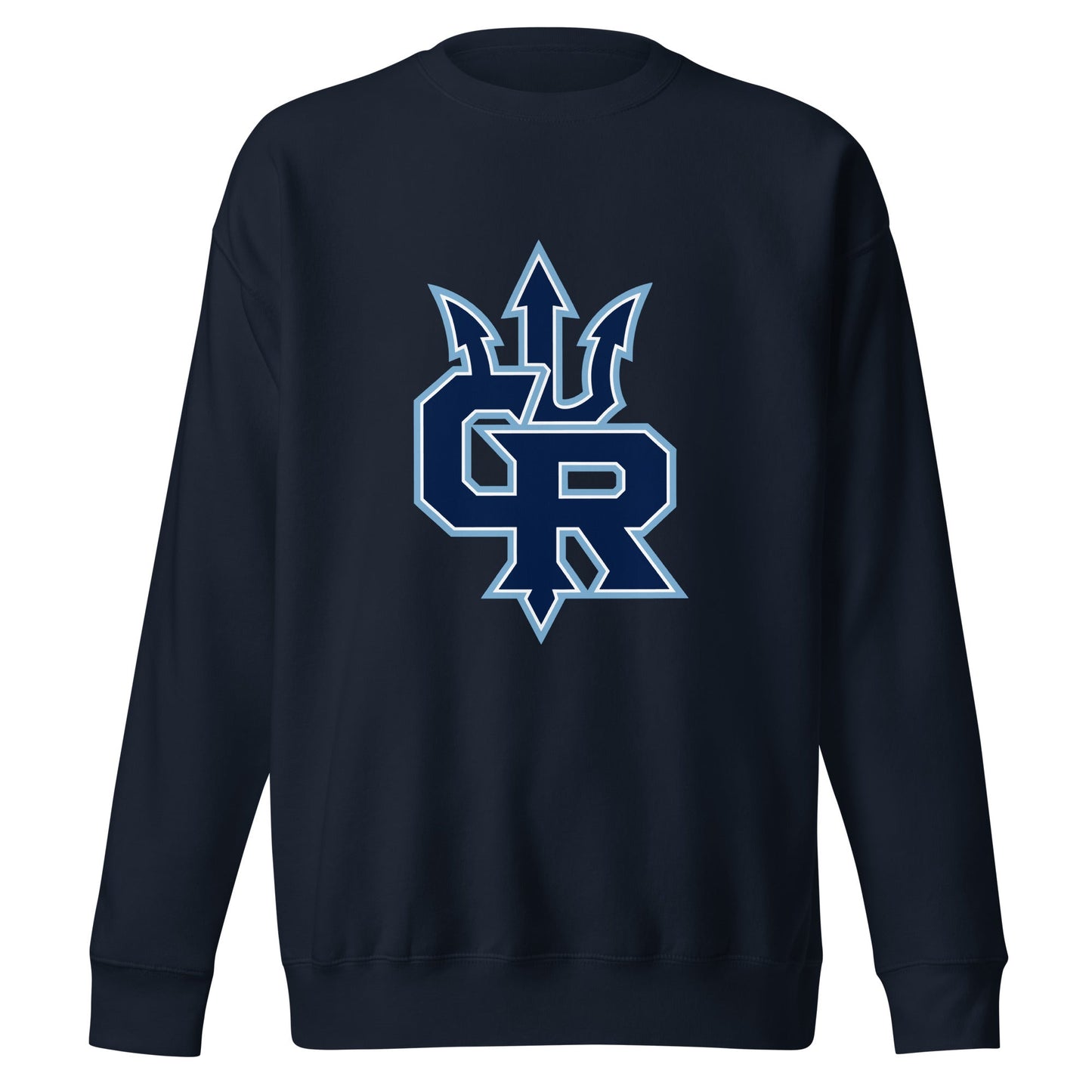 Performance | Crewneck | Cape Riptides Baseball | Emblem Logo